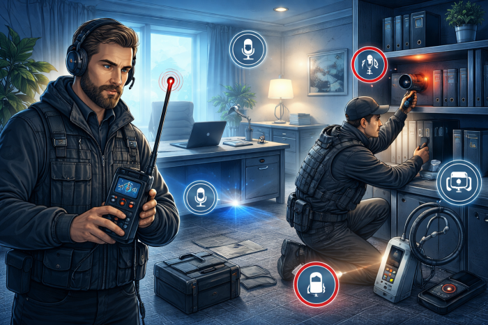 Проверка помещений на прослушку